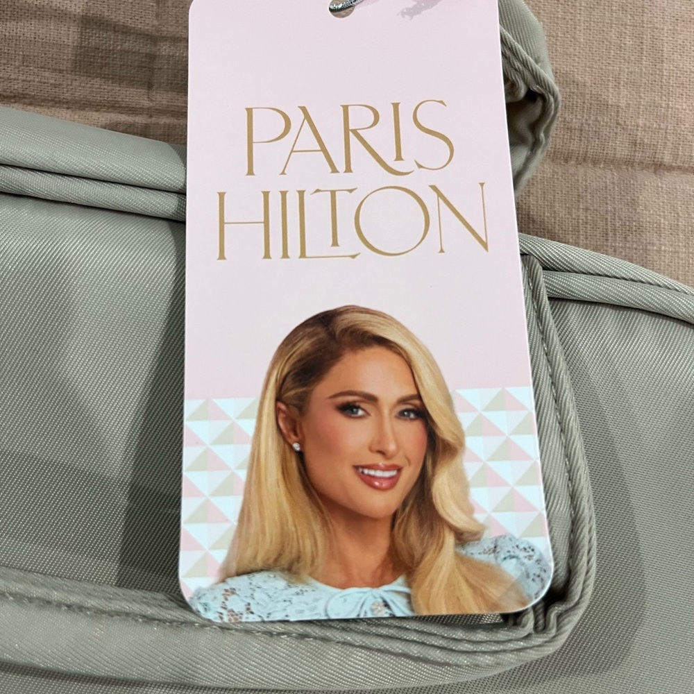 Paris Hilton Quilted Bag in Soft Gray - Picture 3 of 7